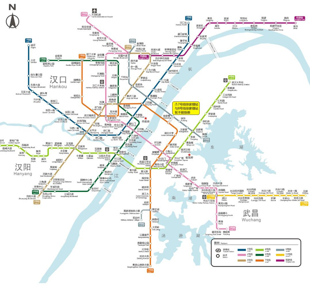 武汉地铁11号线线路图_地铁线路图武汉查询_武汉地铁图